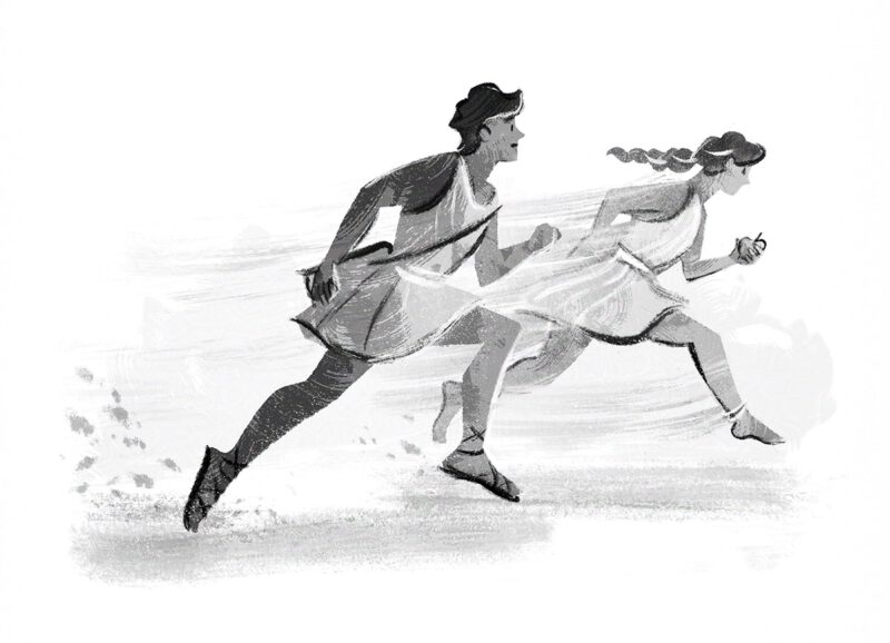 Pyhai_Atalante_14 Illustration by Pyhai for Atalante, published by Uitgeverij Moon.